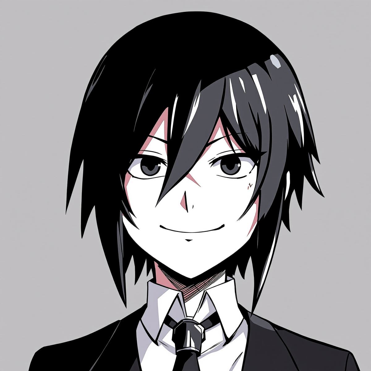 Soul Eater chaos style PFP with distorted anime visual identity