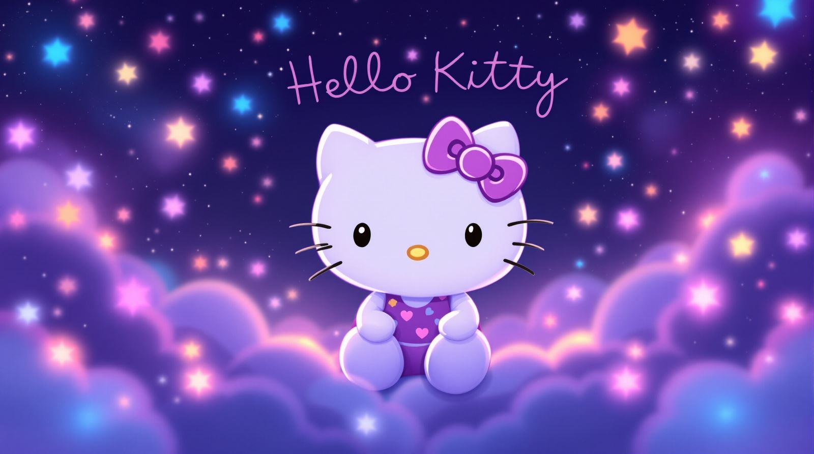 Soft dream Hello Kitty PFP with gentle cute avatar mood