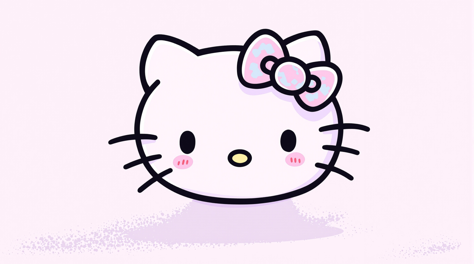Soft kawaii Hello Kitty PFP with cute pastel icon style