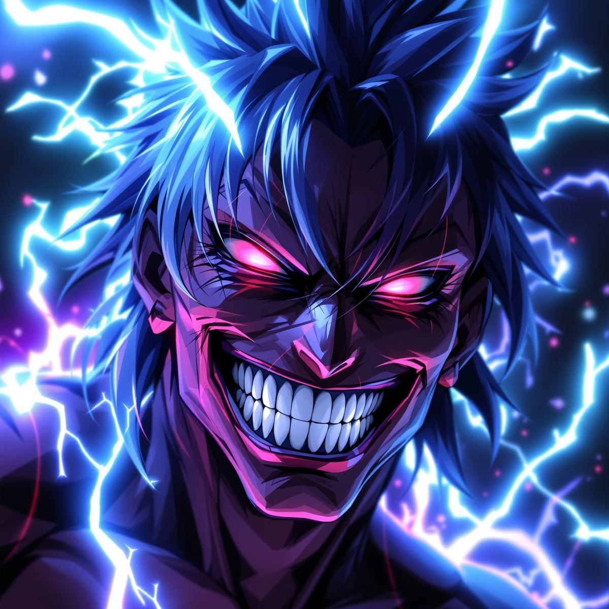 Bachira PFP avatar with chaotic smile and instinct-driven identity energy