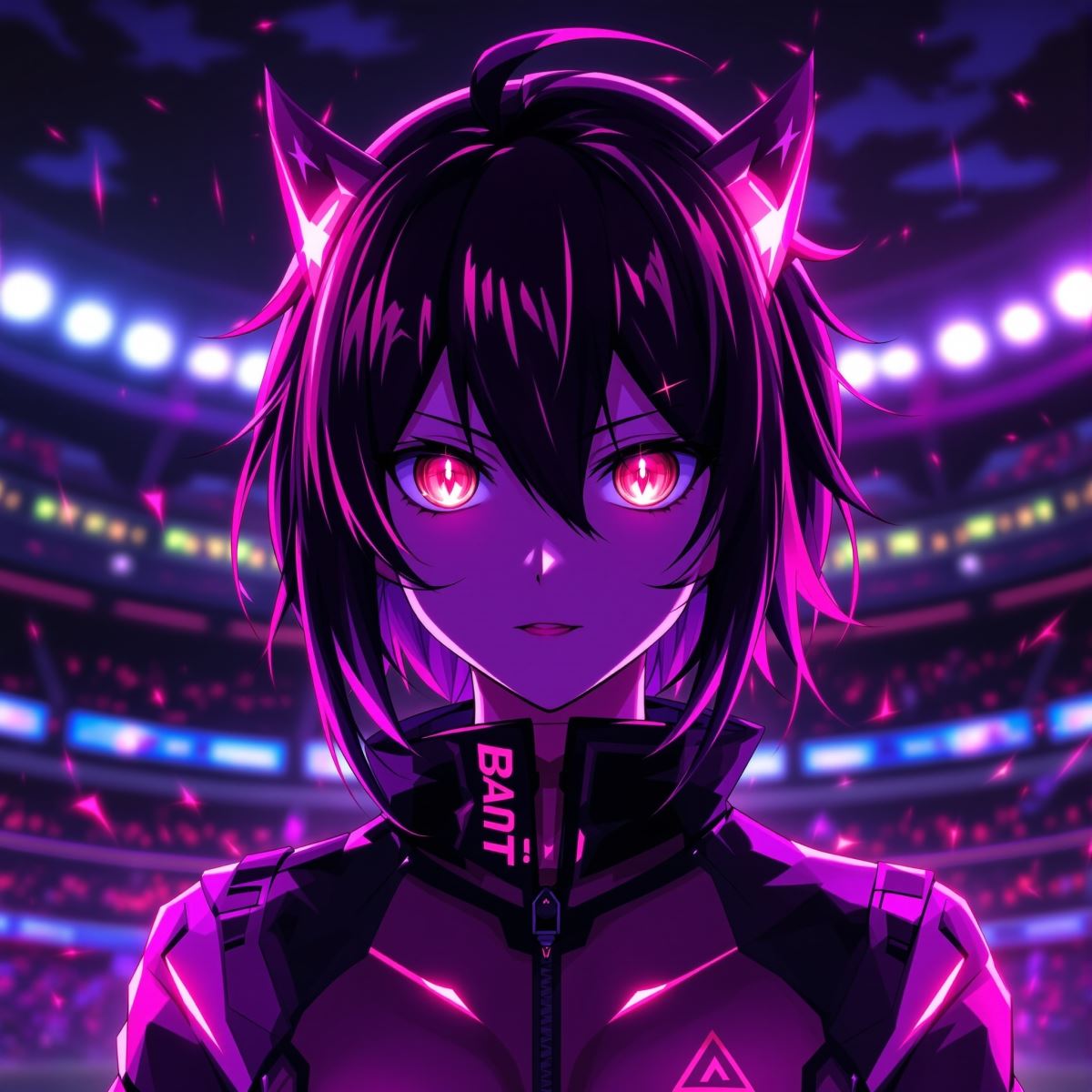 Bachira PFP laughing avatar with playful chaos and instinctive personality