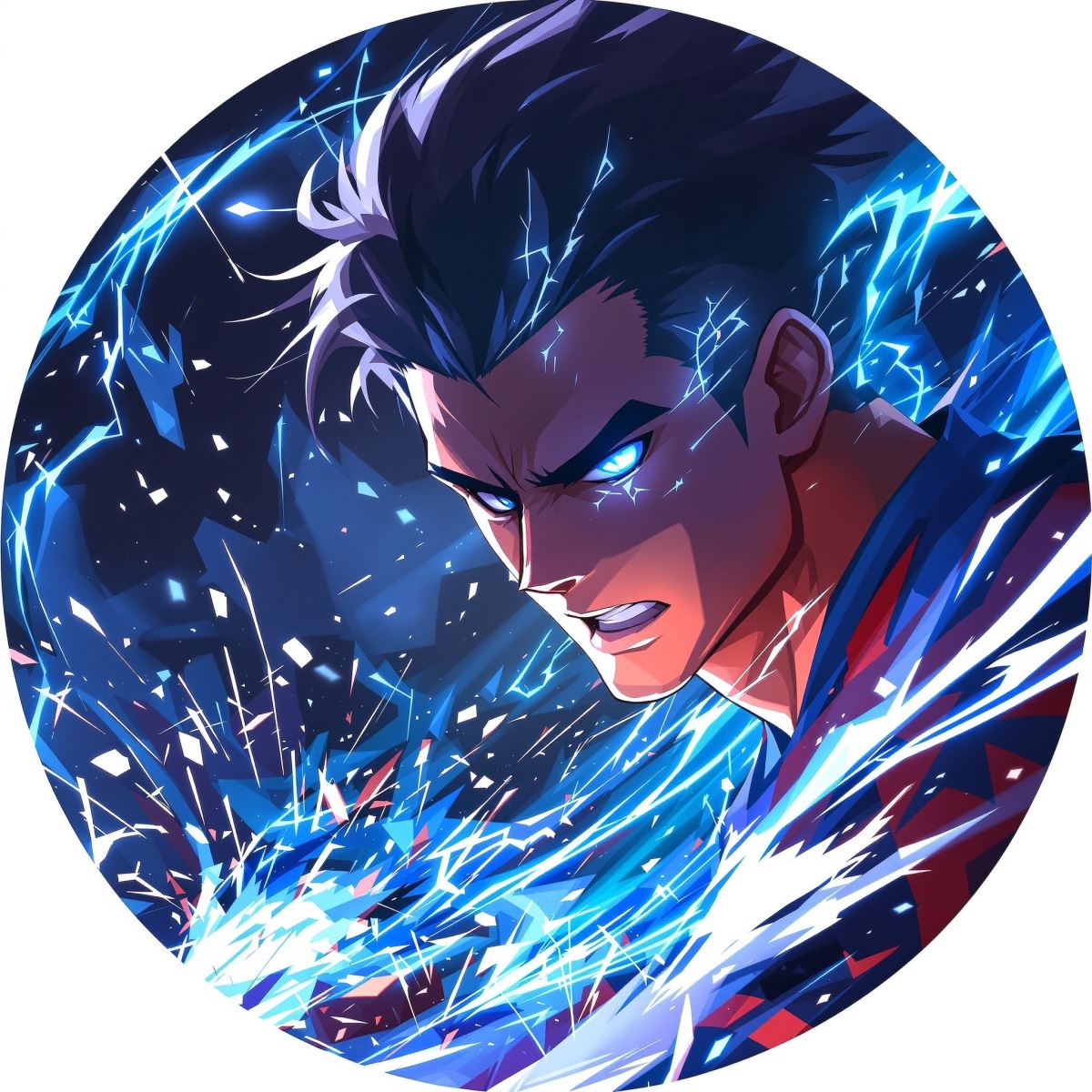 blue PFP avatar built for cool identity and strong recognition clarity