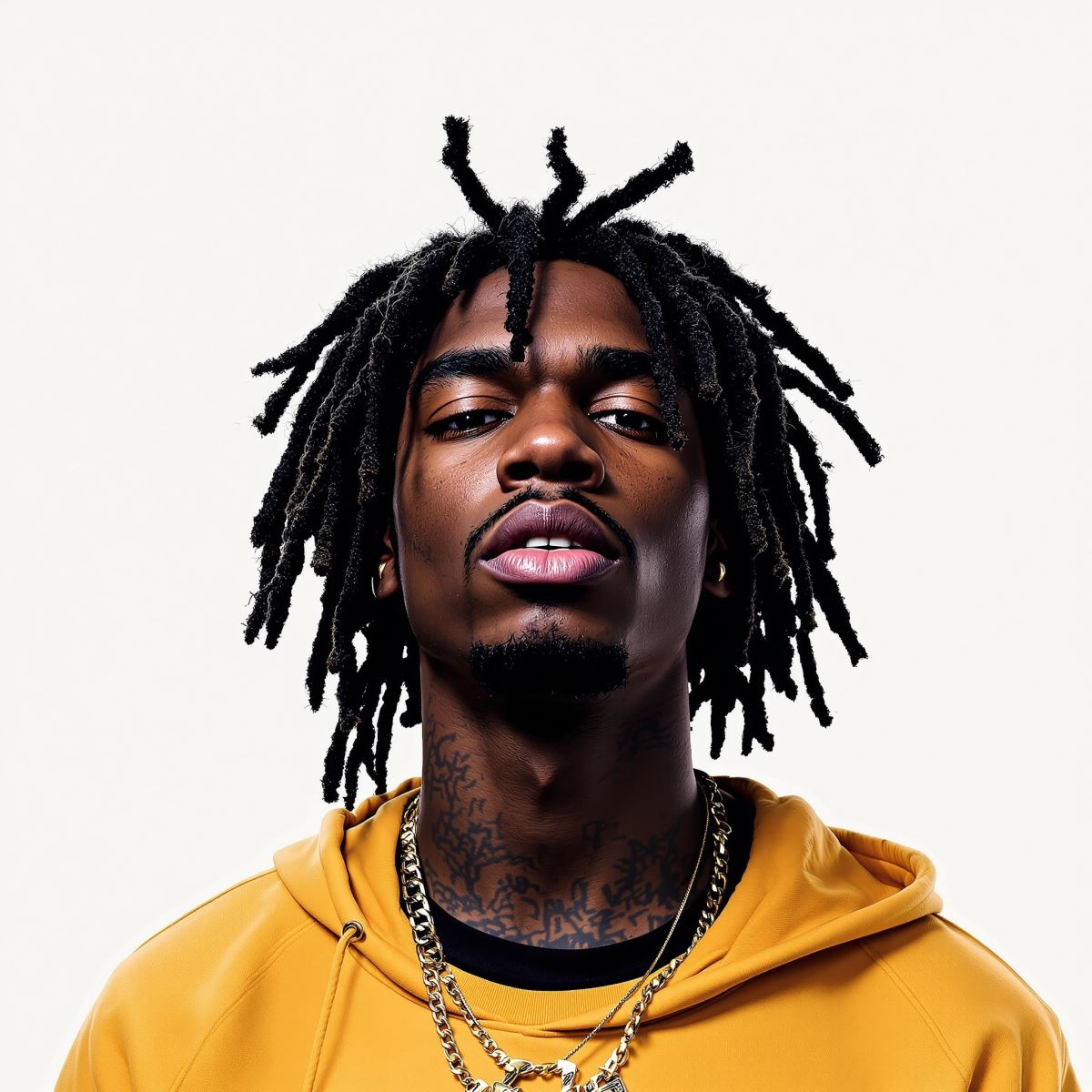 Chief Keef PFP with trap vision portrait style and dark profile identity focus