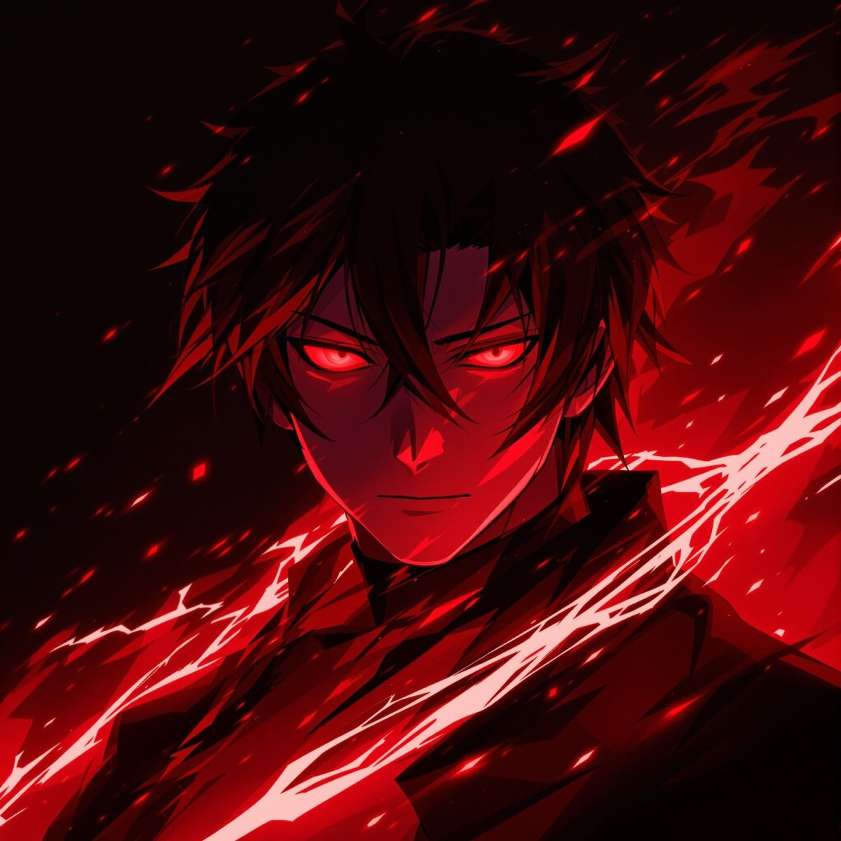 Choso PFP with blood storm aura and intense anime identity