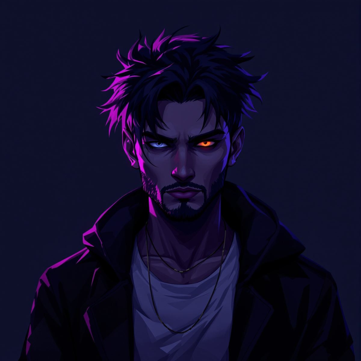 Zen flow cool PFP avatar with balanced calm energy and clean visual identity