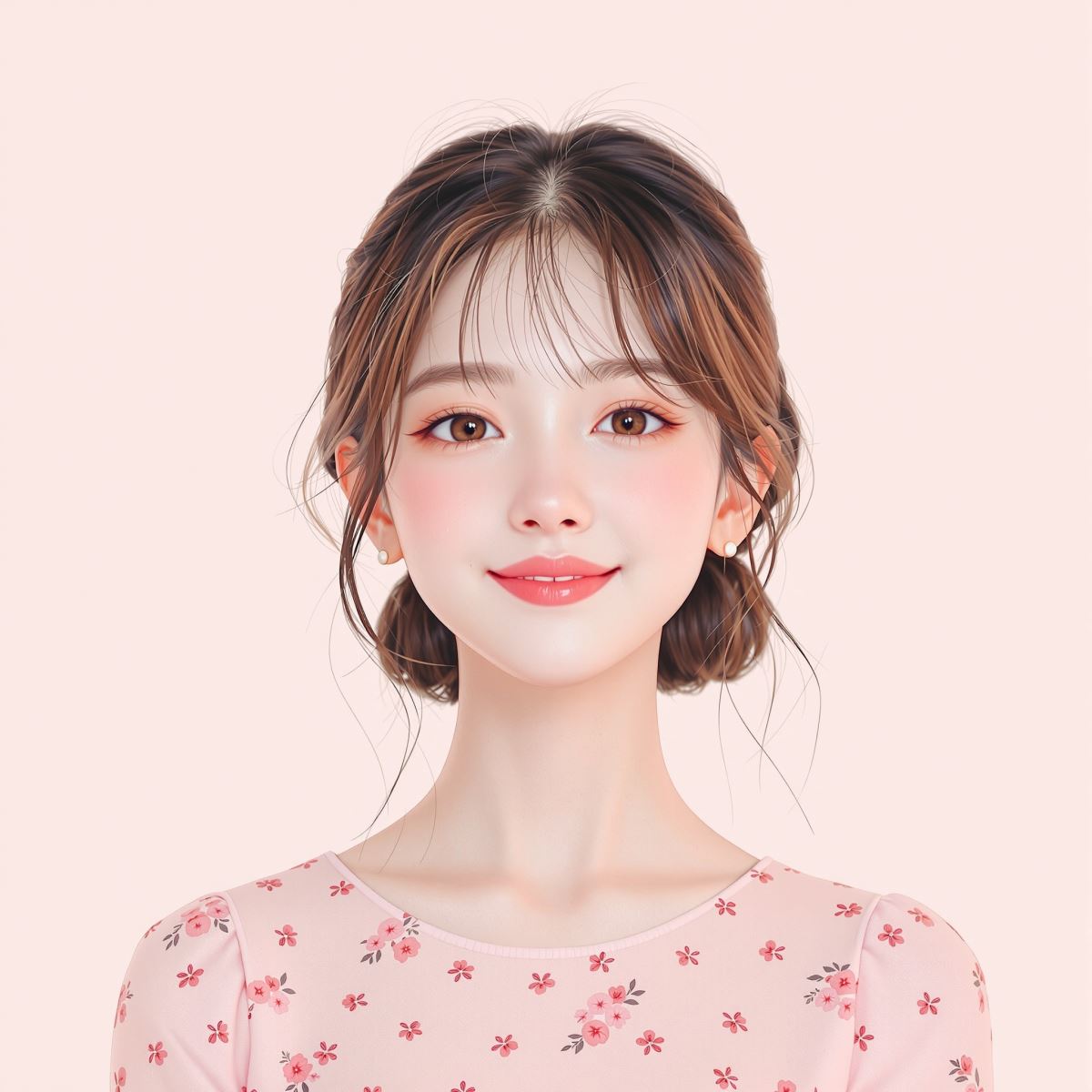 tender touch coquette PFP avatar with romantic softness and elegant emotional tone