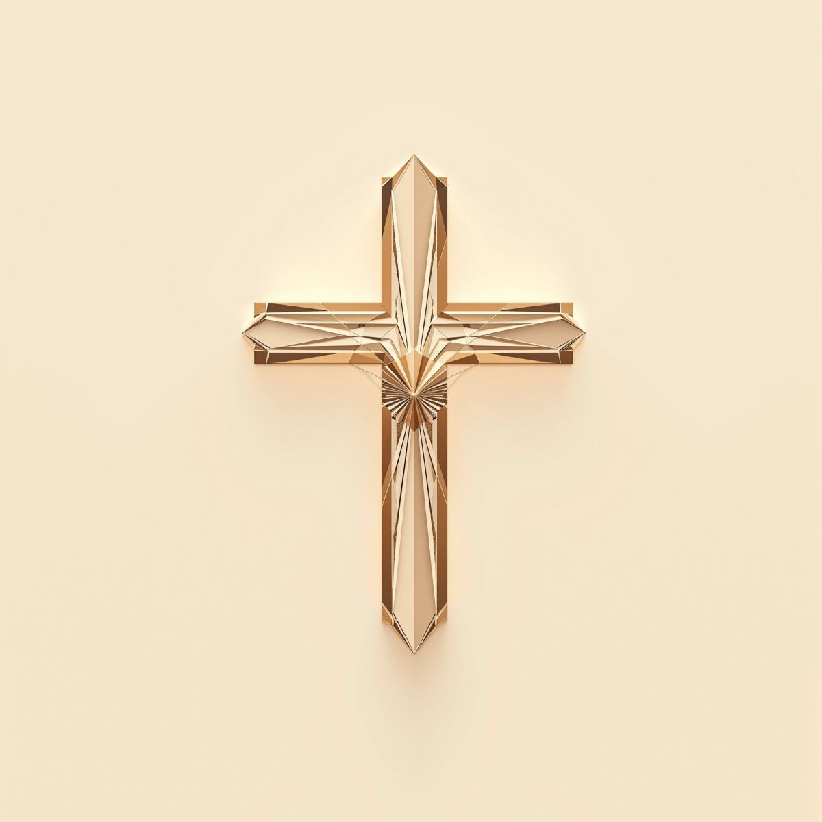 cross PFP with a visionary sacred aura and artistic avatar atmosphere