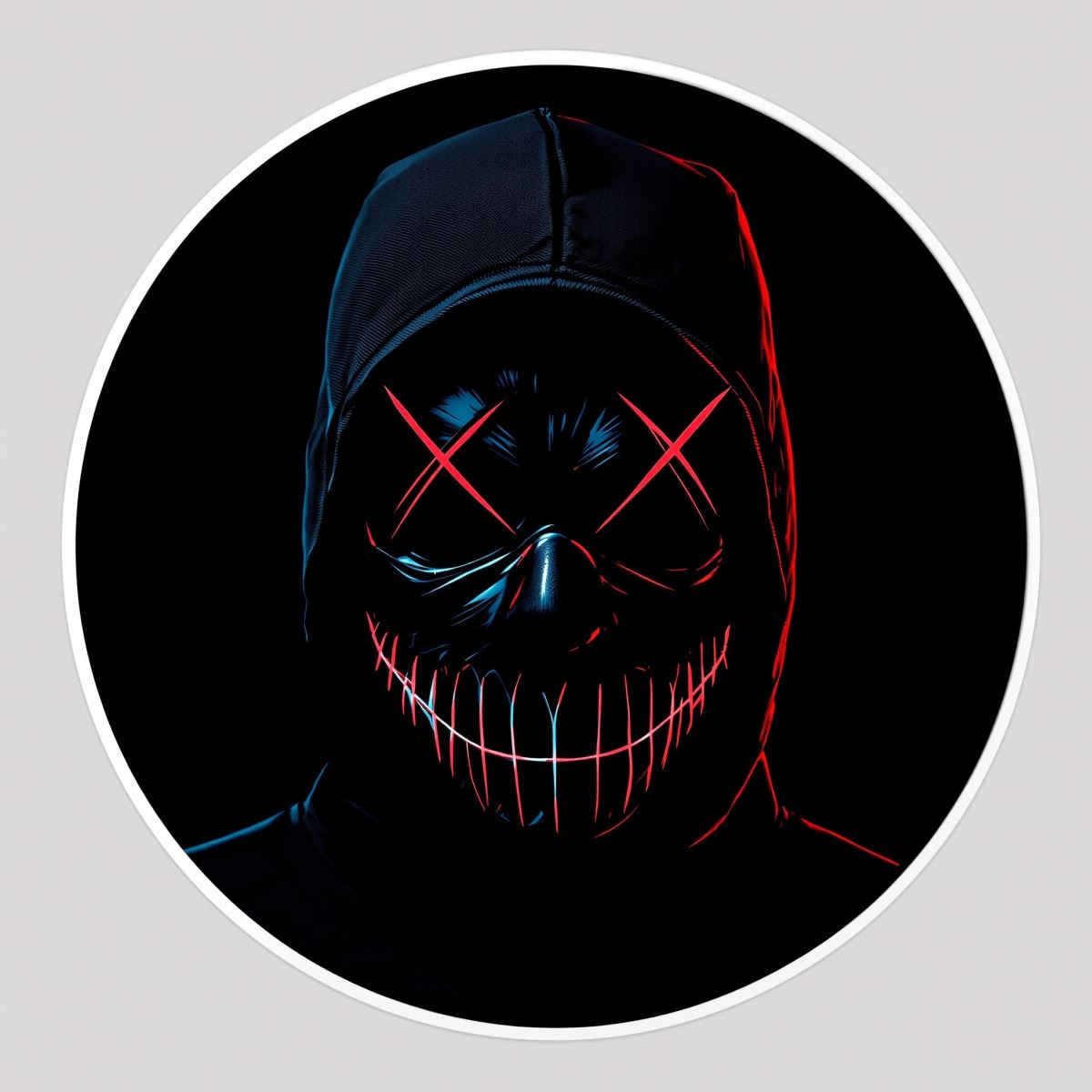 Deadpool PFP designed for antihero identity and readable character clarity