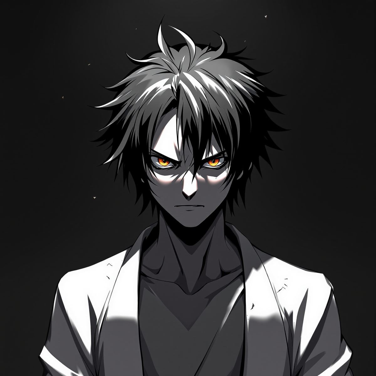 Denji profile picture with night identity mood and dark urban anime tone