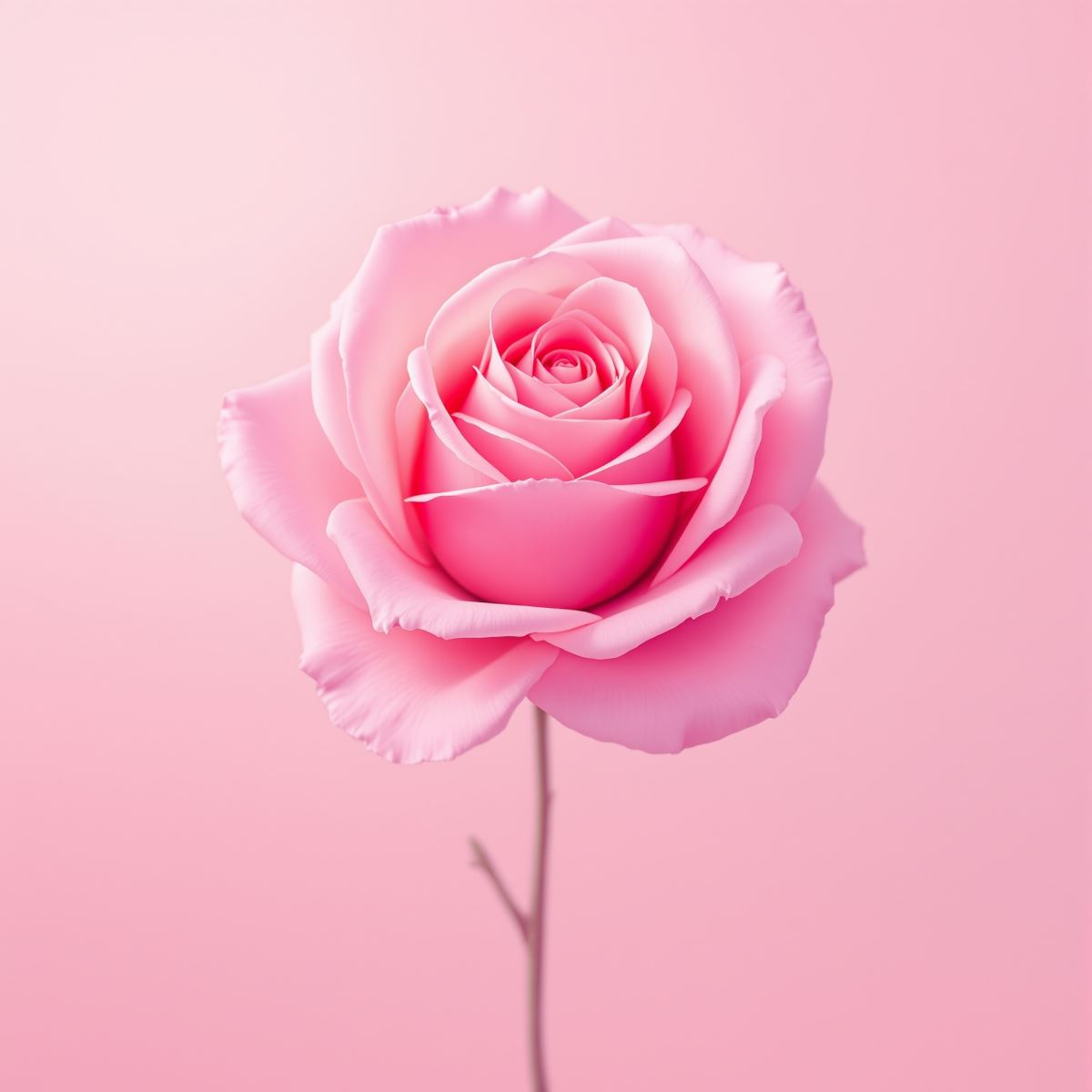 Flower PFP with botanical light and soft natural avatar identity