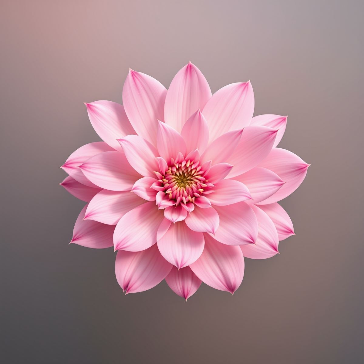 Natural expression flower avatar with calm emotional identity and soft tone