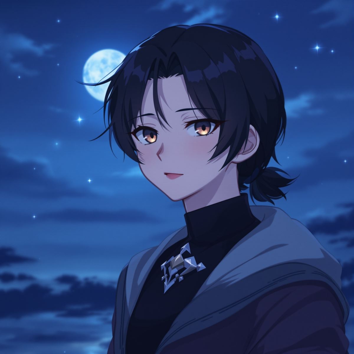 Frieren PFP with dreamy aura and soft magical anime atmosphere
