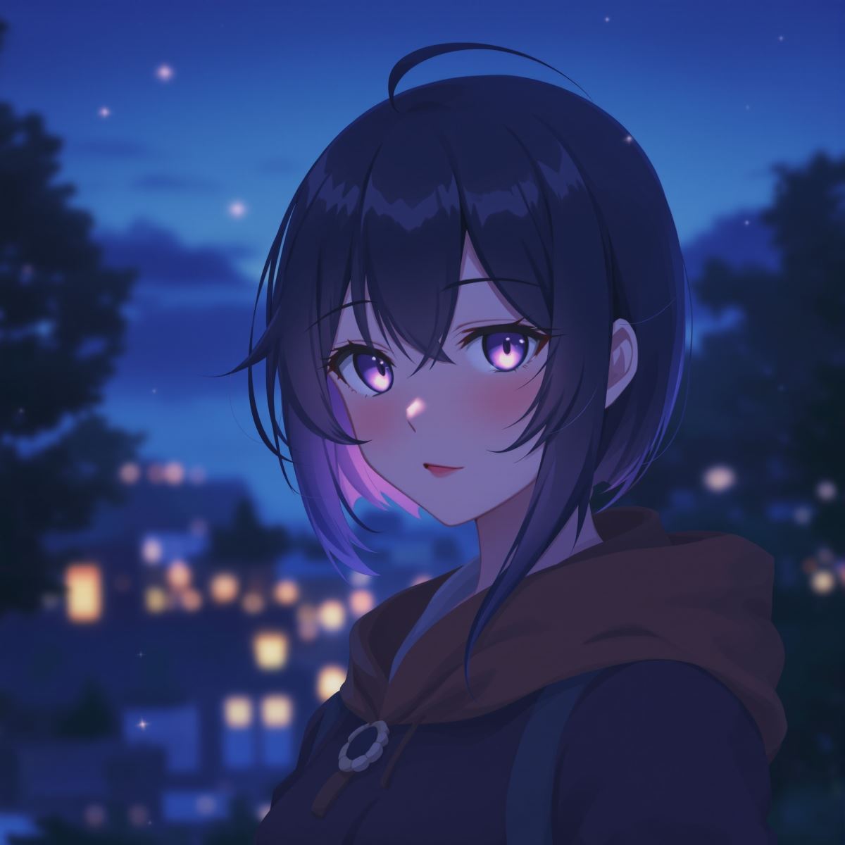 Frieren anime avatar with faded spell mood and reflective magical identity