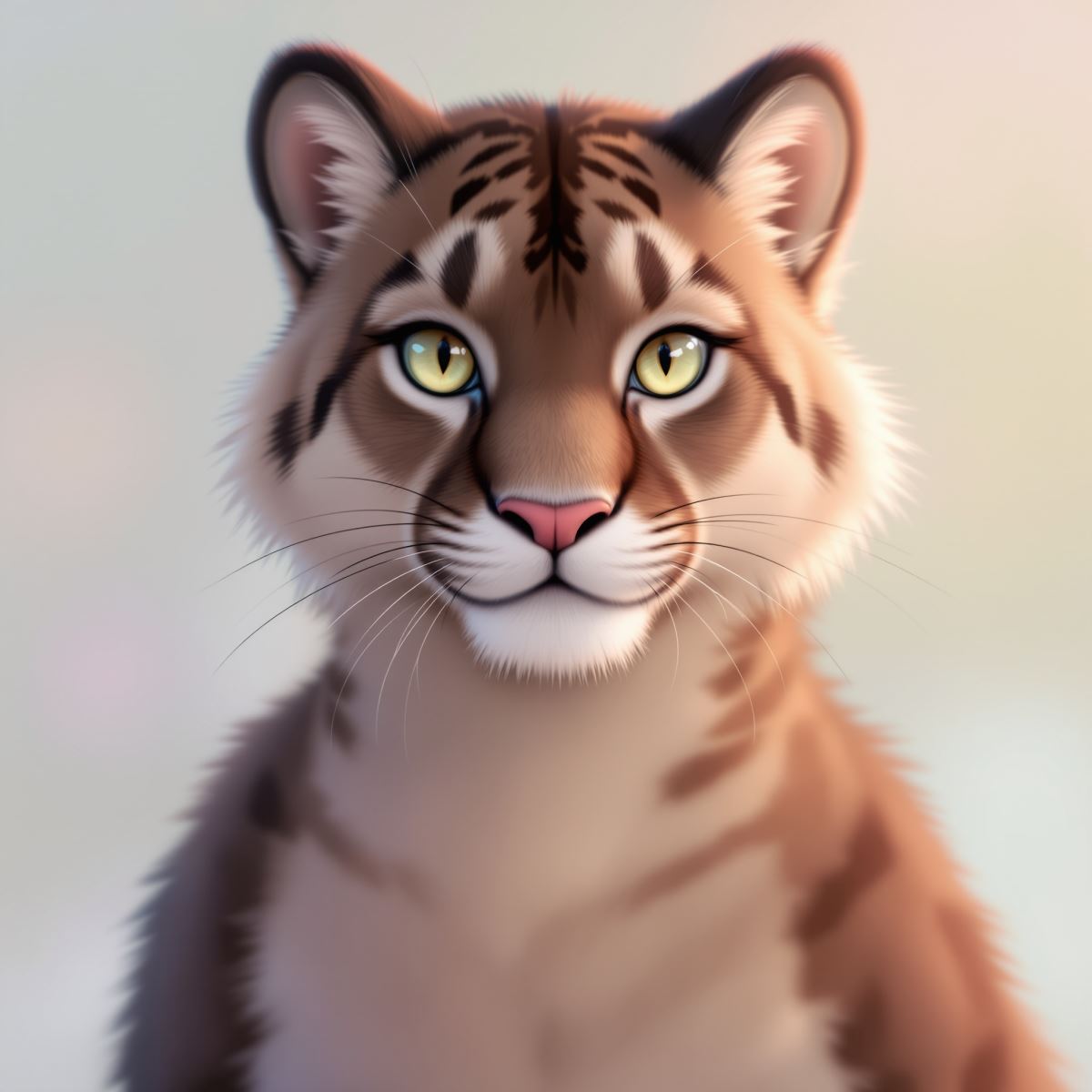 Furry PFP panther avatar with bold icon identity and strong visual presence