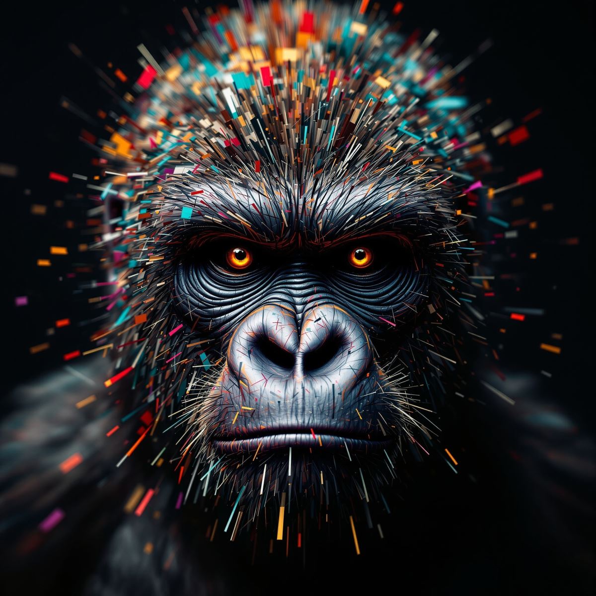 gorilla tag PFP profile image designed for readability and playful chaos