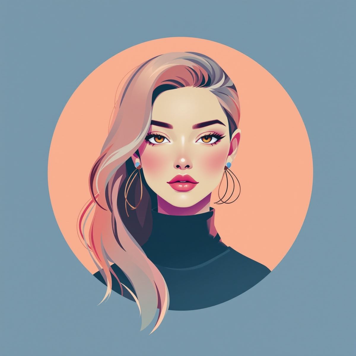 Urban girl style avatar with grounded fashion mood and strong digital identity
