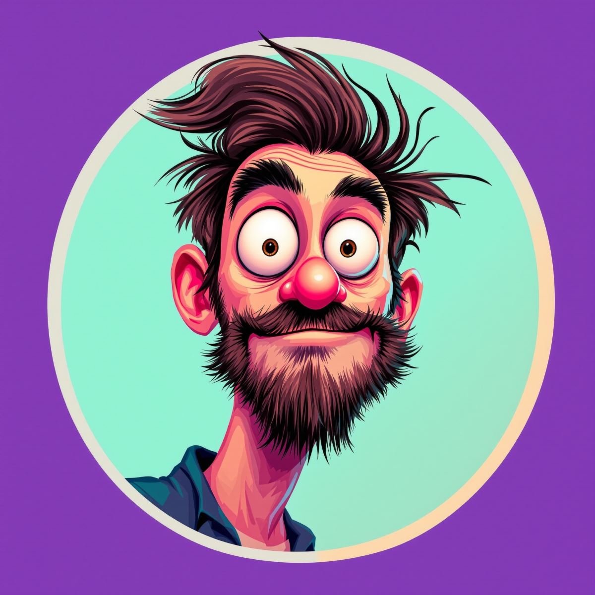 Meme PFP with goofy energy and playful profile recognition