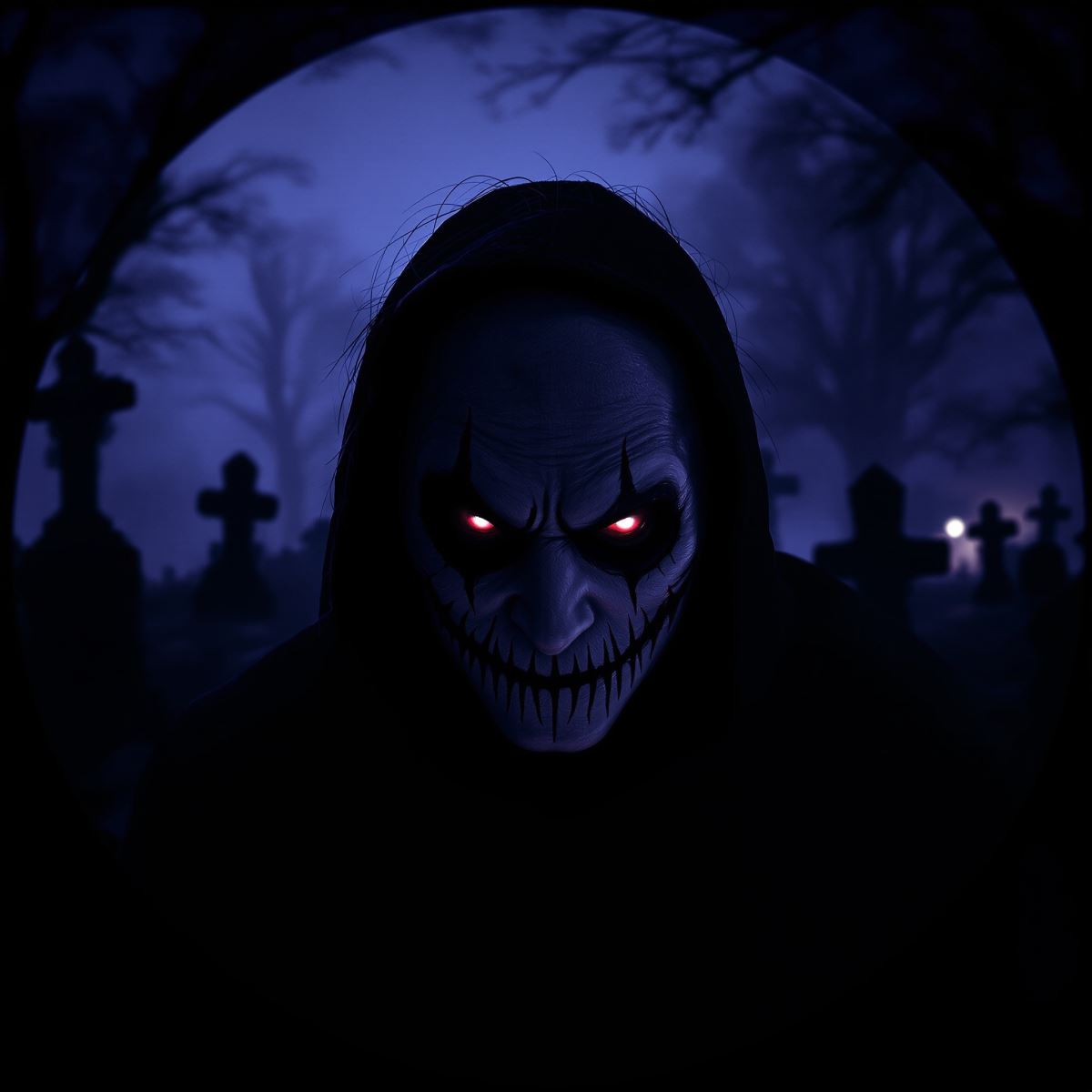 Halloween PFP for horror identity and memorable dark avatar presence
