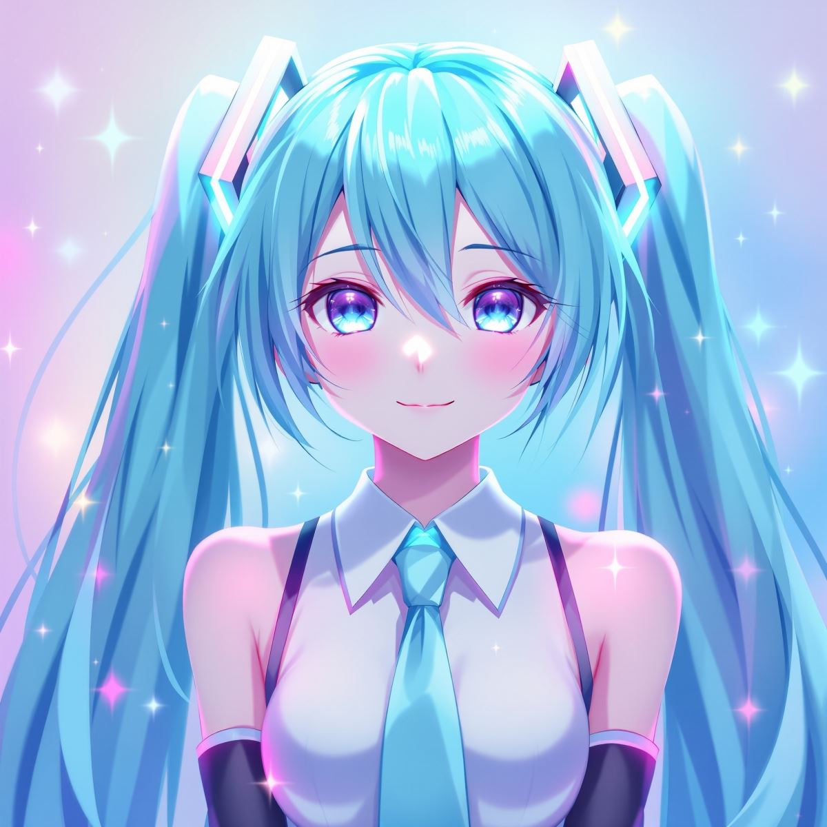 Vocaloid Hatsune Miku profile picture with iconic anime identity and virtual presence