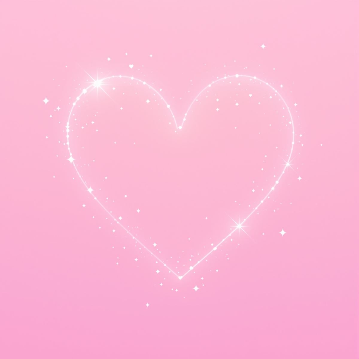 sweet energy heart avatar PFP with lively warmth and cheerful emotional atmosphere