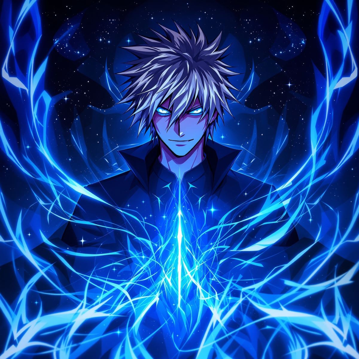 Ichigo PFP with crimson aura and intense anime avatar presence