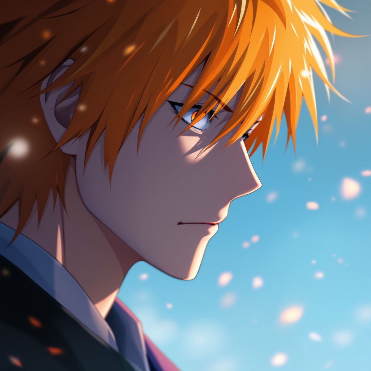 Ichigo hollow form avatar with dual identity and transformation energy