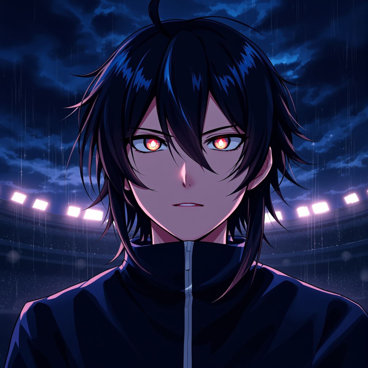 Isagi PFP with future insight and focused anime identity