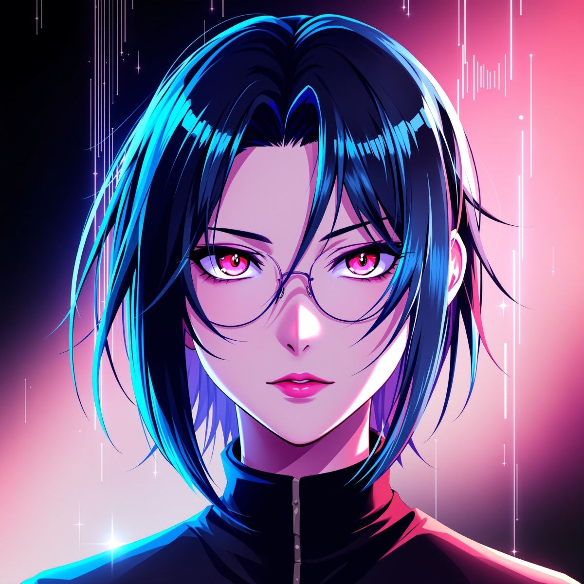 Isagi anime avatar with hunter control energy and strategic presence