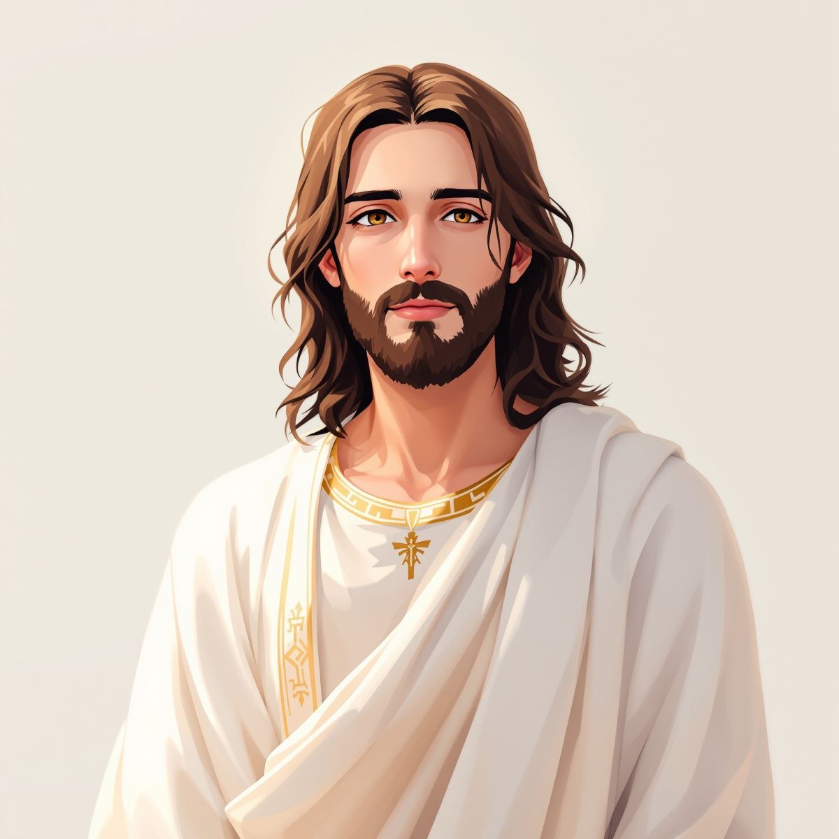serene Jesus avatar with faith-driven PFP energy and quiet sacred presence