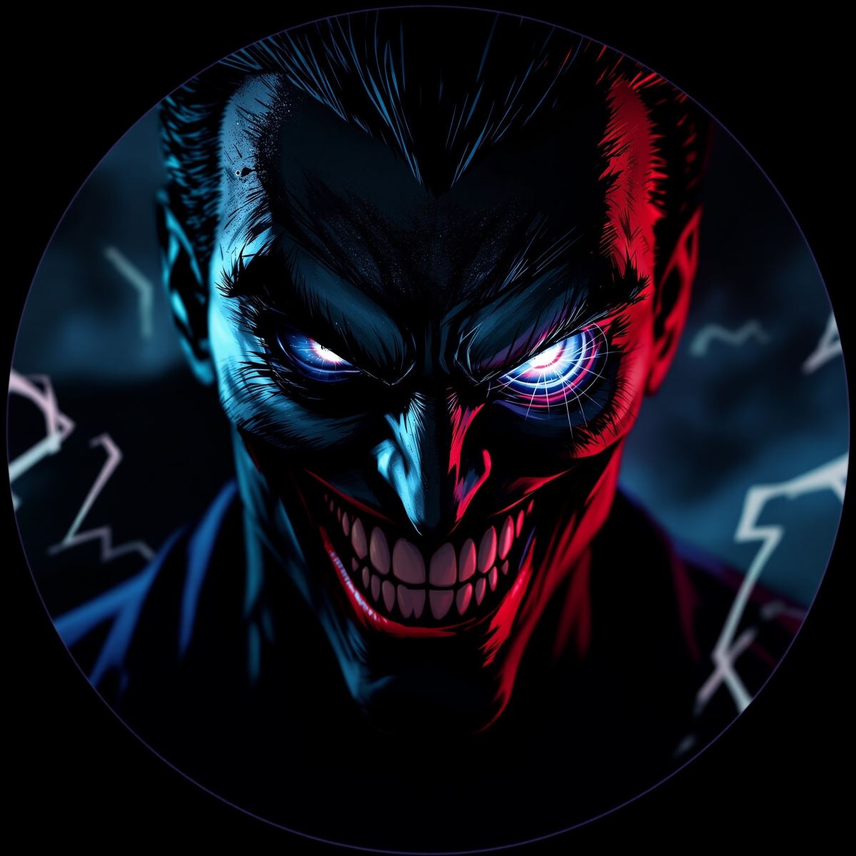 Joker profile avatar for dark identity and memorable presence