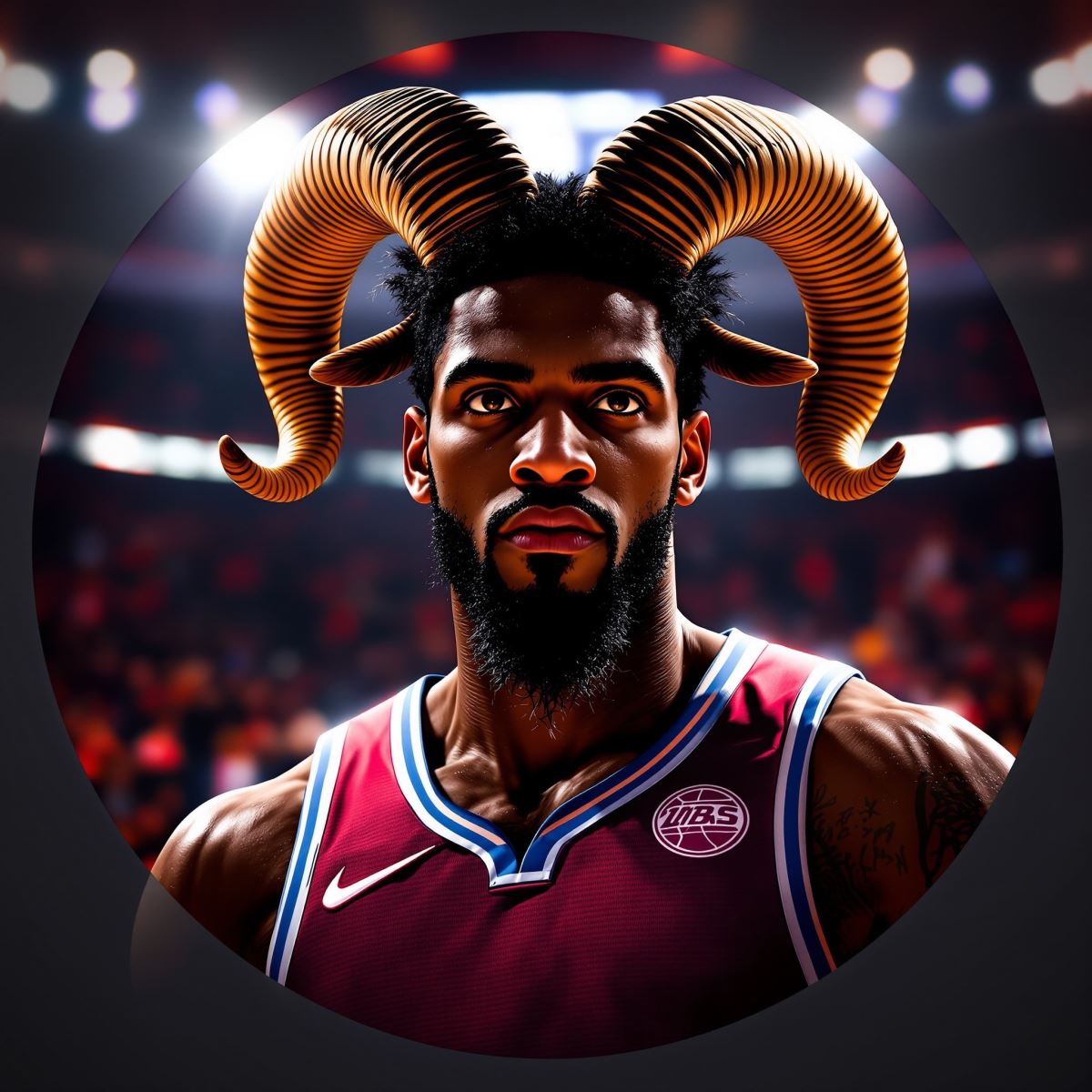 Sports PFP with LeBron James champion mindset and strong recognition