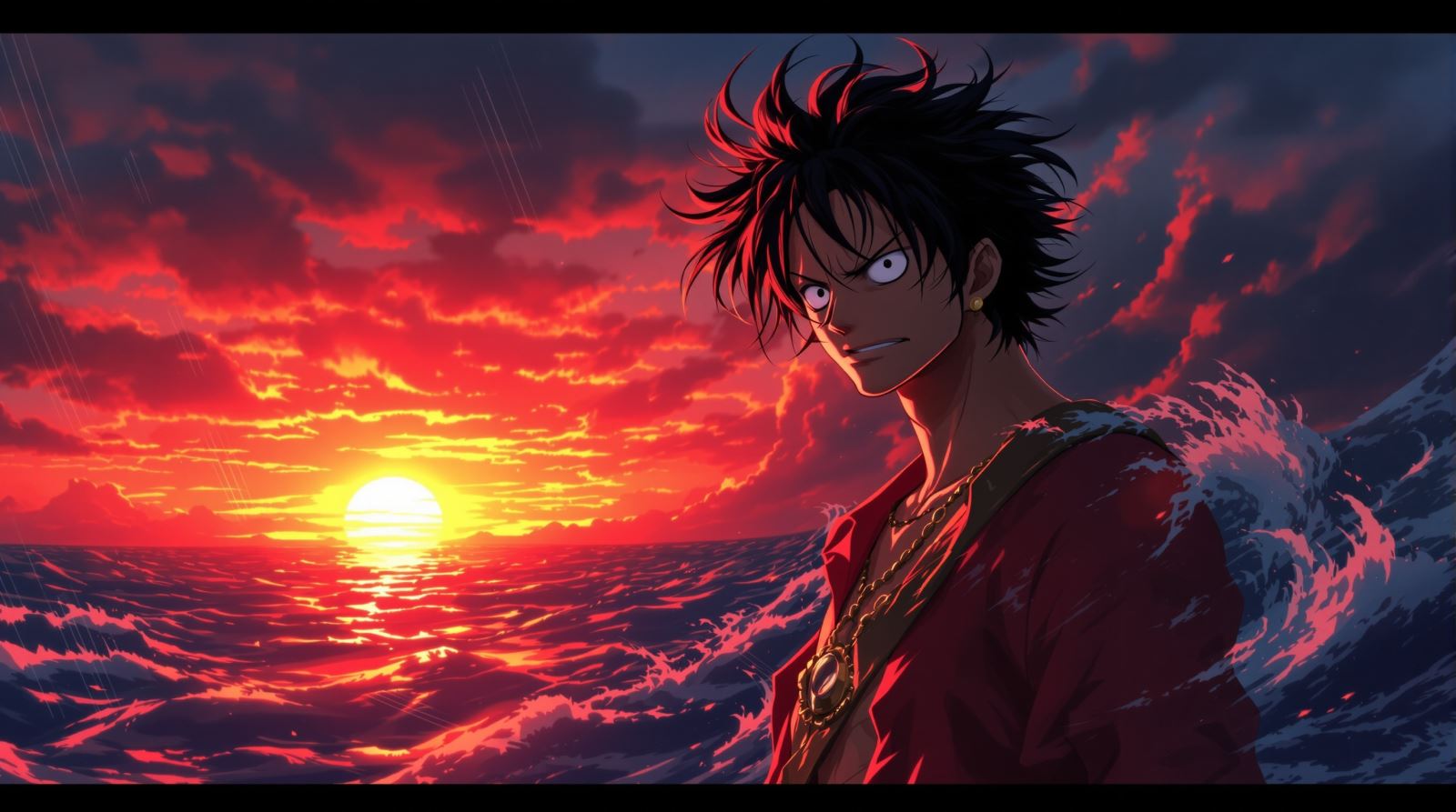 Luffy PFP anime avatar as pirate captain with epic energy and strong identity