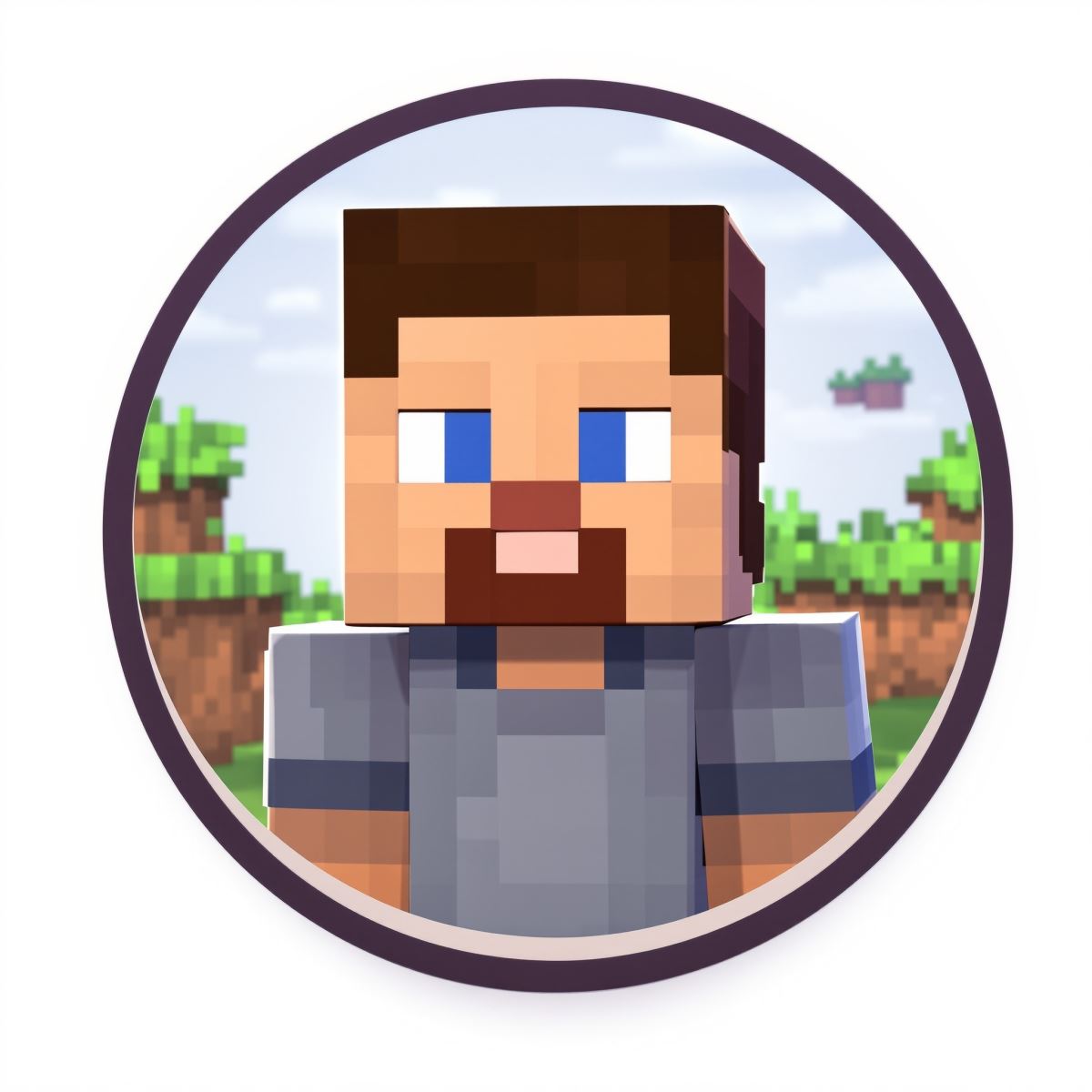 Minecraft PFP avatar designed for clean profile clarity and strong gaming presence