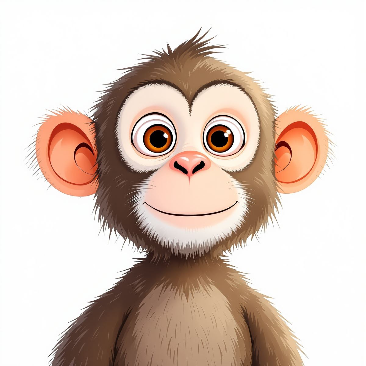 Monkey PFP with dreamy spark lighting and playful intelligent avatar energy