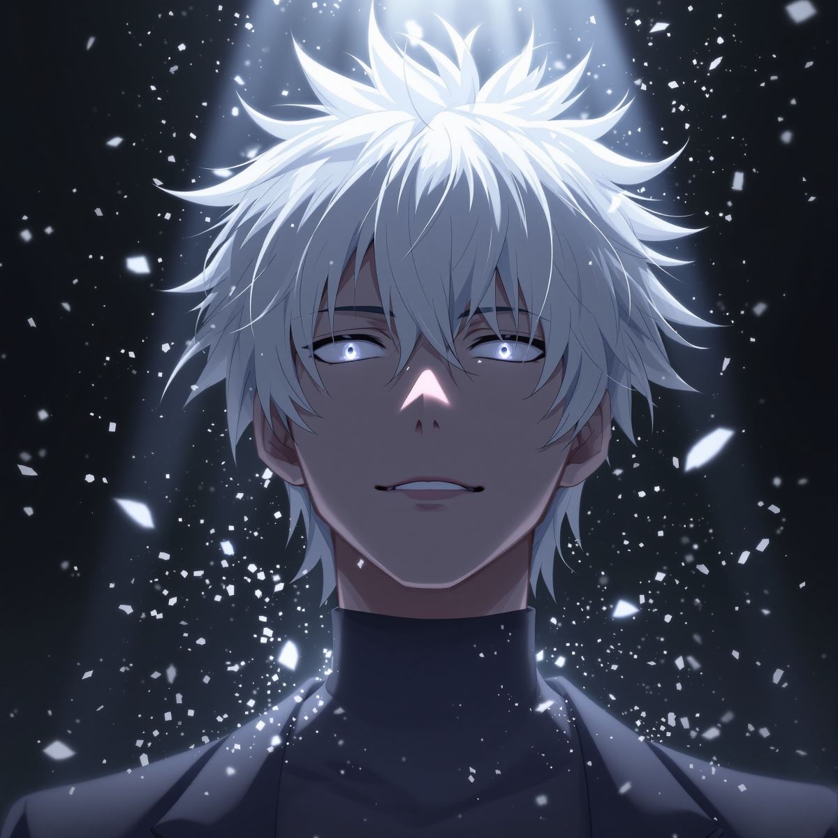 Nagi PFP with lazy edge and relaxed anime coolness