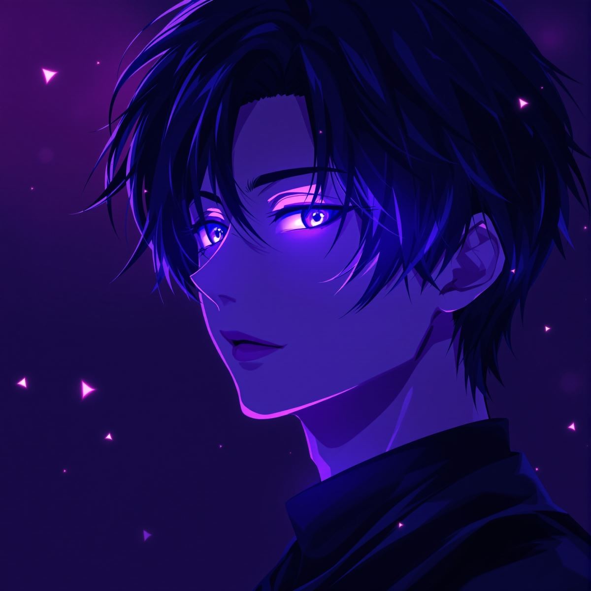 Nagi anime avatar with lazy identity and detached visual presence