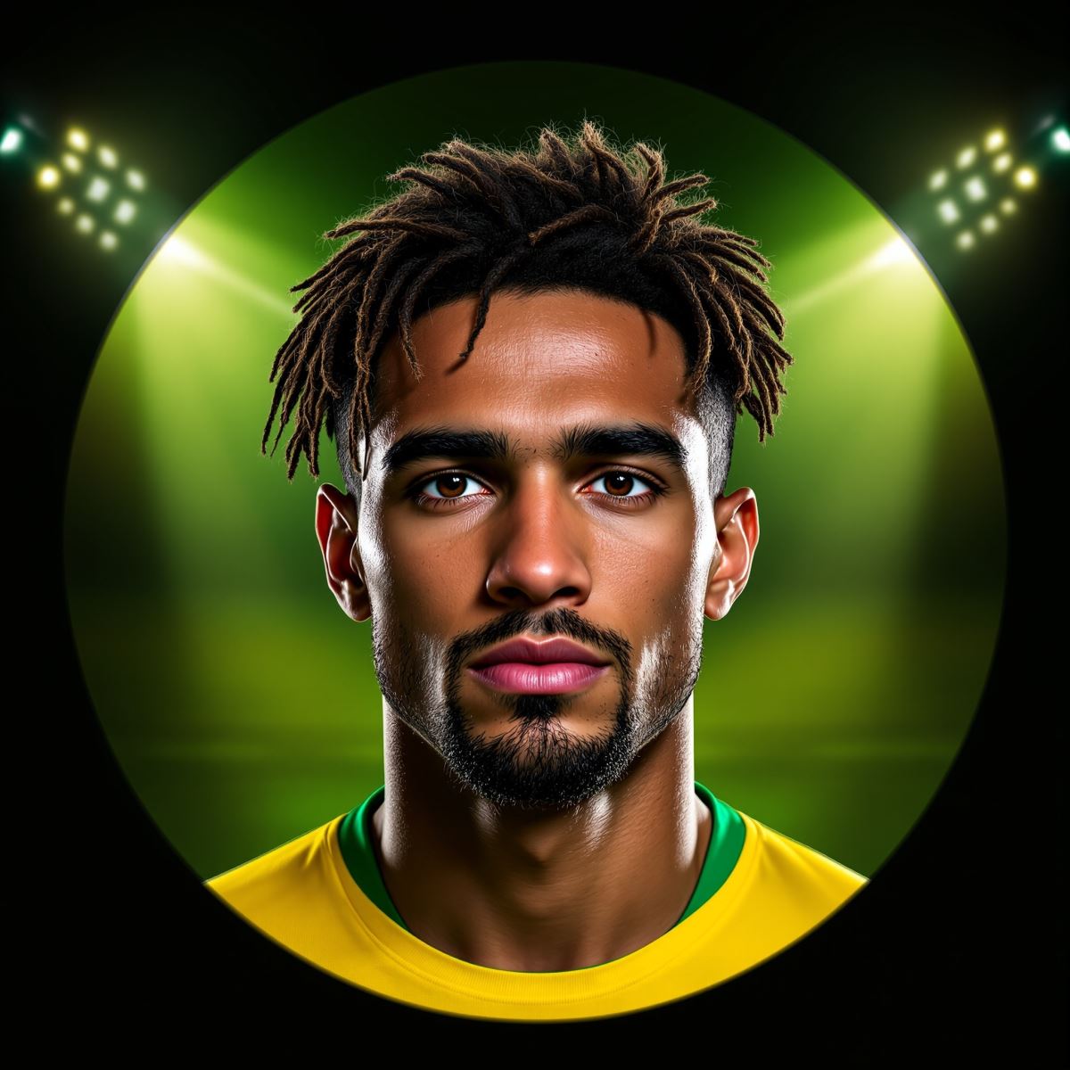 Neymar PFP avatar engineered for flair impact and clean football recognition