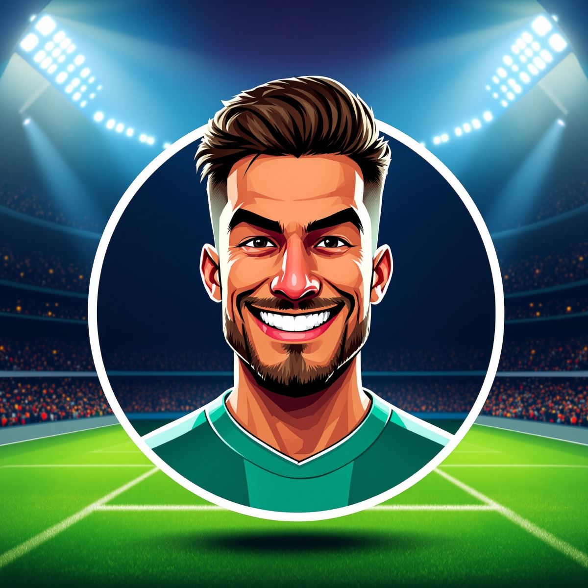 Neymar PFP optimized for bold style visibility and standout avatar presence