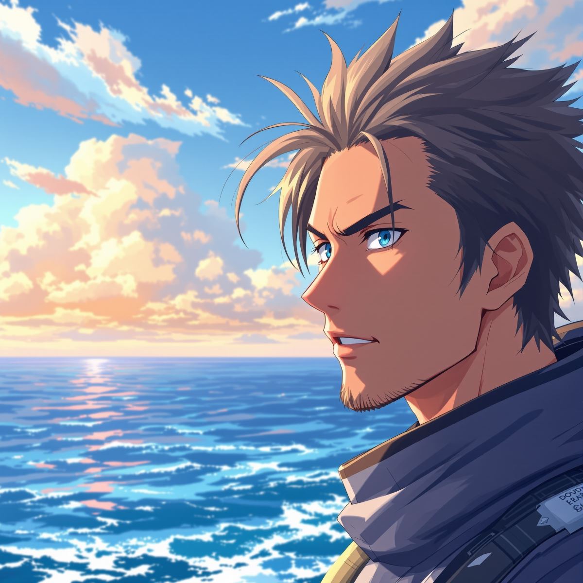 Grand Line inspired One Piece PFP with clean composition and strong anime avatar presence
