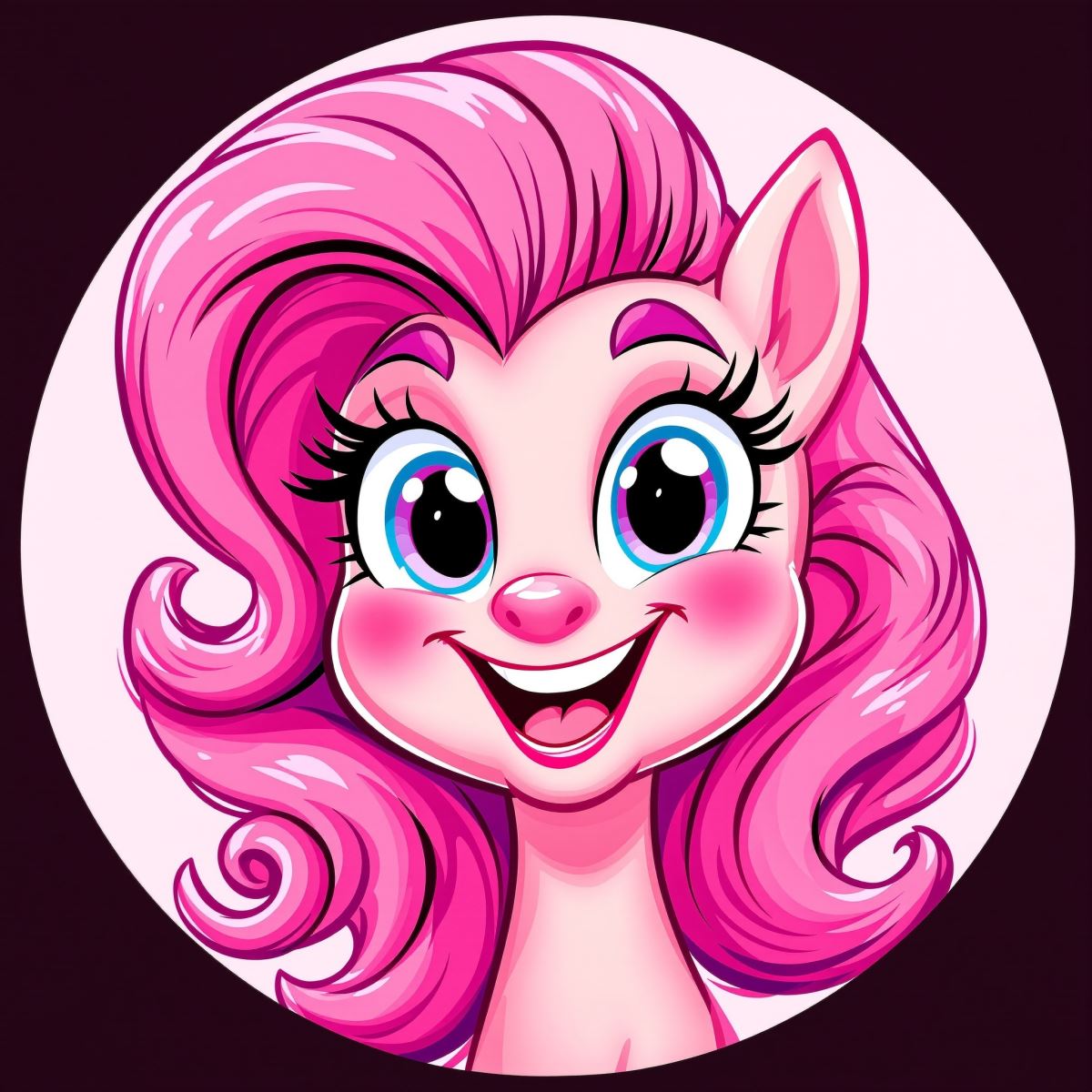 Pinkie Pie PFP optimized for vibrant presence and colorful identity