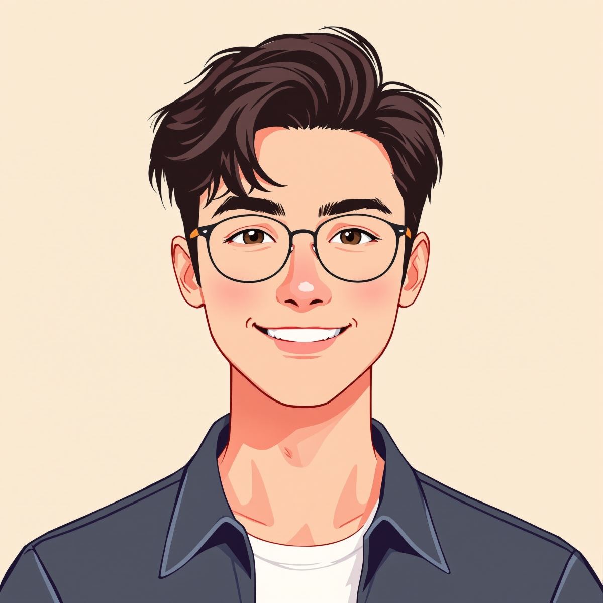 Aesthetic PFP with preppy identity and bright polished avatar style
