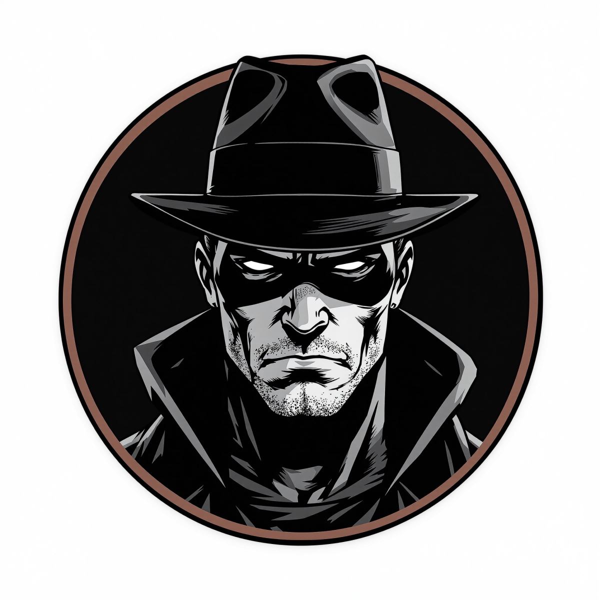Red Hood avatar designed for vigilante clarity and strong digital presence