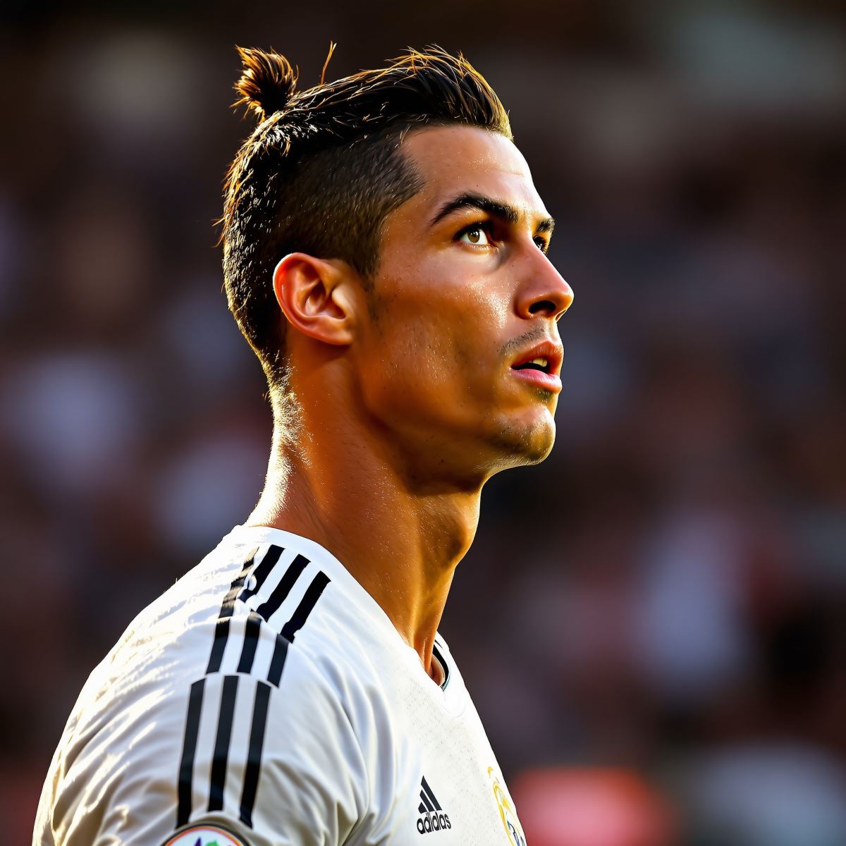 Ronaldo PFP profile image expressing legendary focus and refined clarity