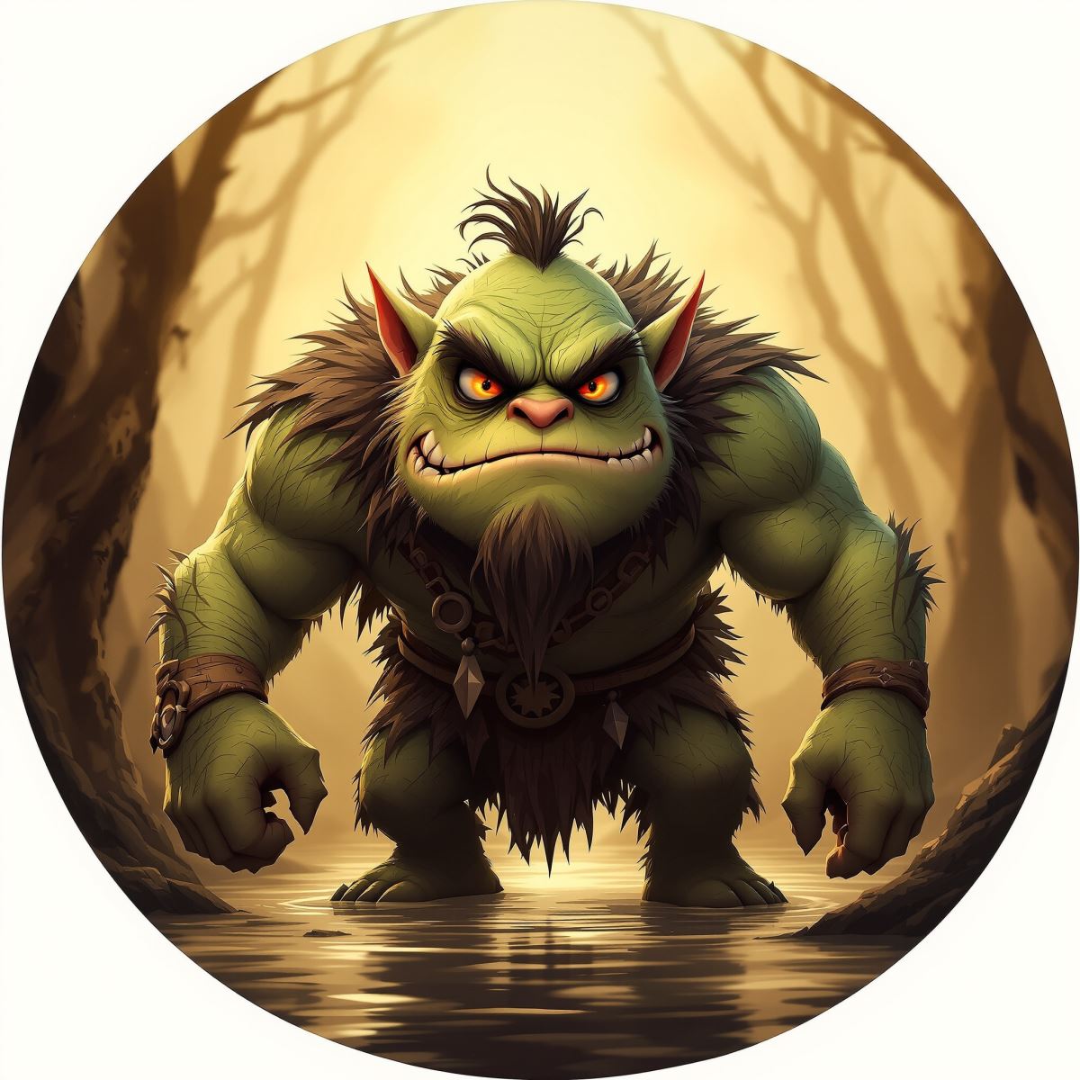 Shrek PFP avatar built for funny attitude and instant profile recognition