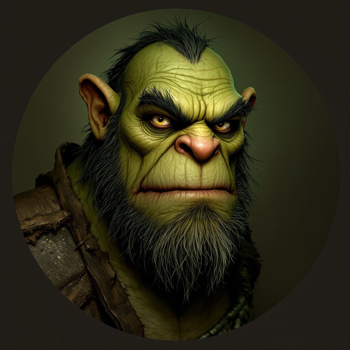 Shrek profile avatar with iconic ogre identity and bold presence