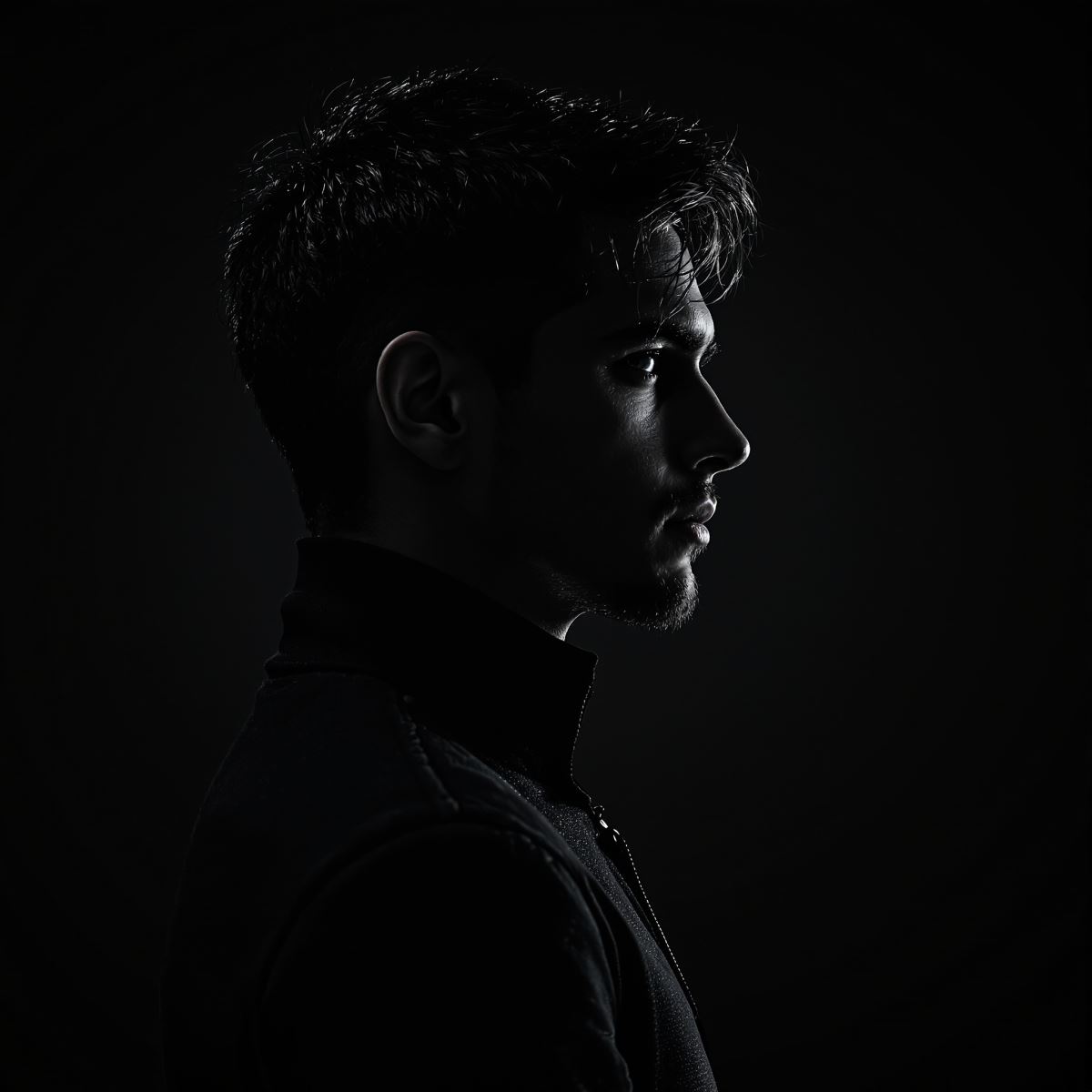 Sigma avatar designed for minimal expression and clear stoic identity