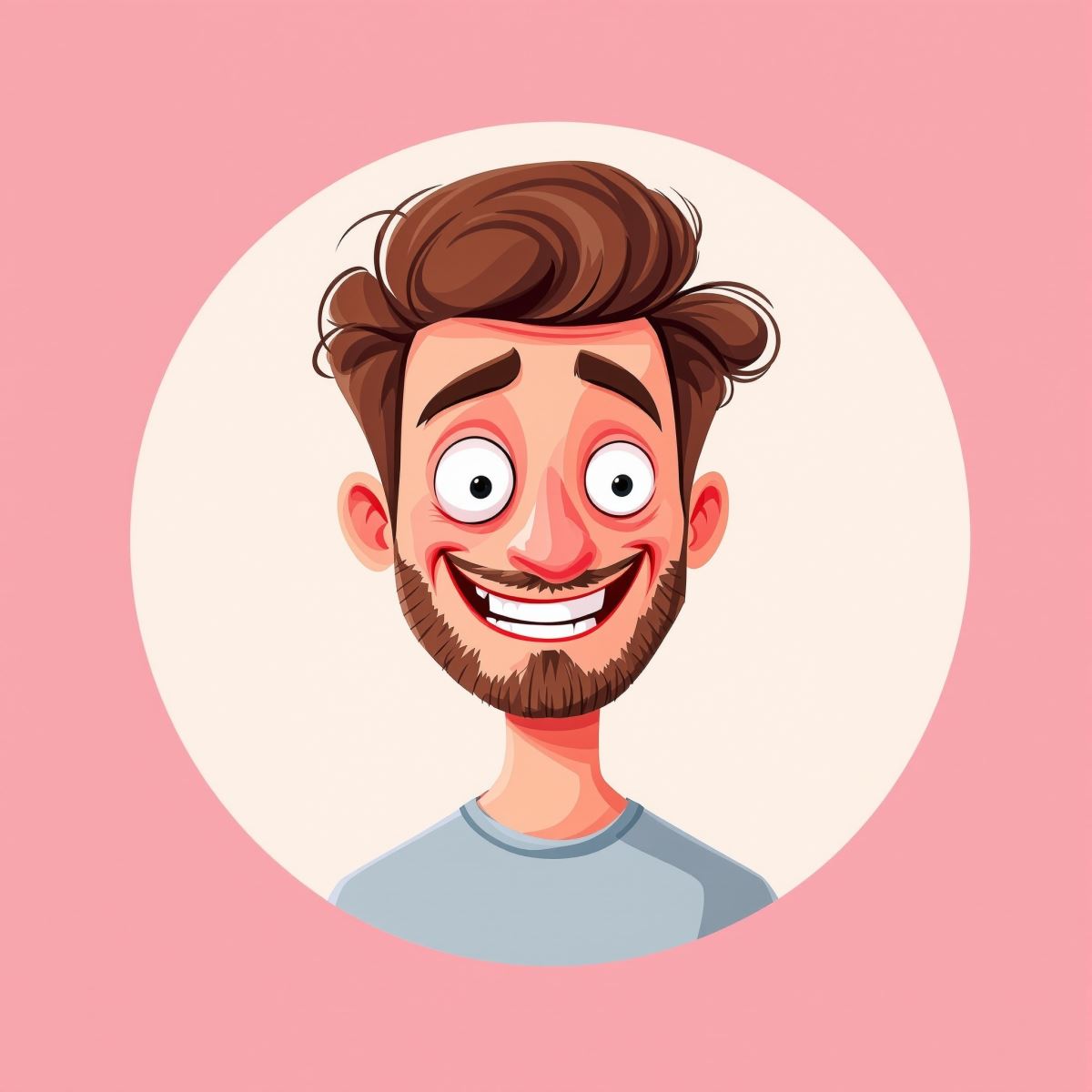 Silly PFP profile image shaped by lighthearted identity and fun online presence