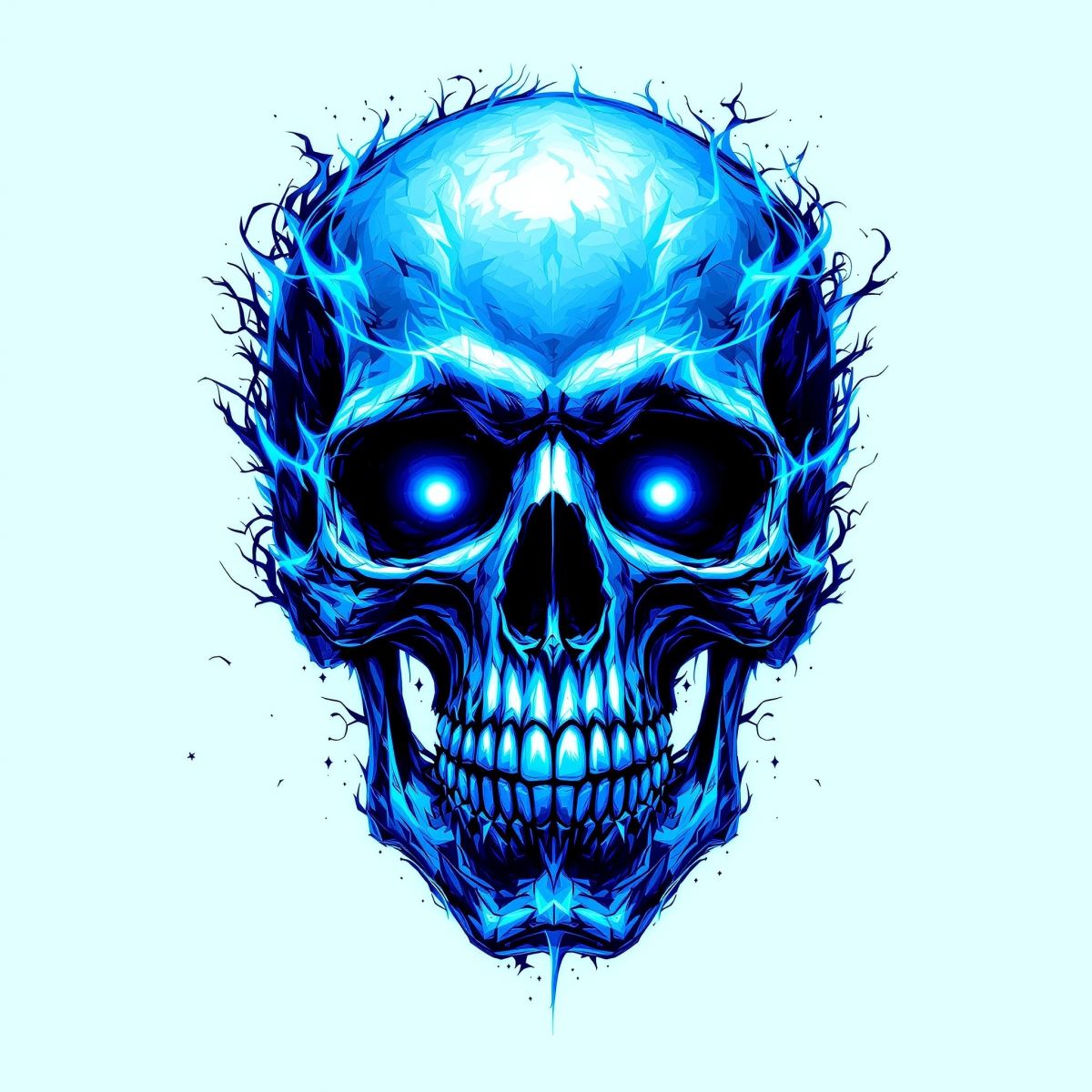 Urban skull PFP with street expression and bold avatar identity tone