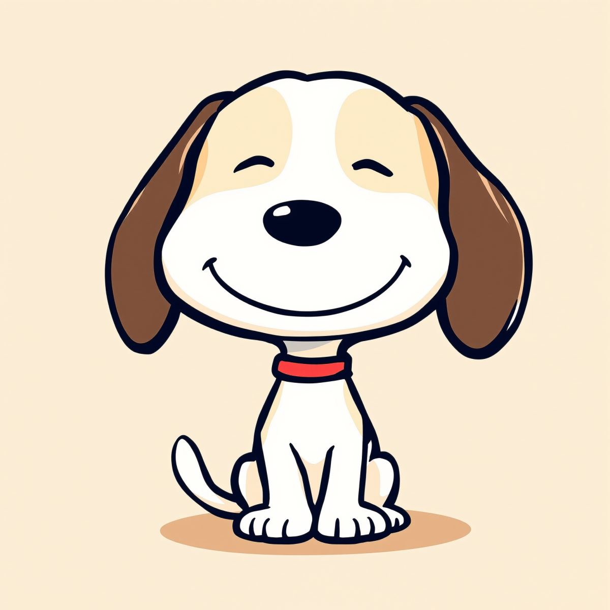 Snoopy profile picture with minimal identity and clean visual composition