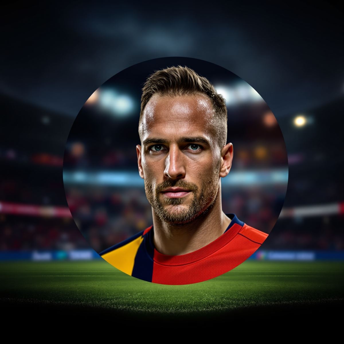 Soccer PFP avatar built for competitive energy and strong profile recognition